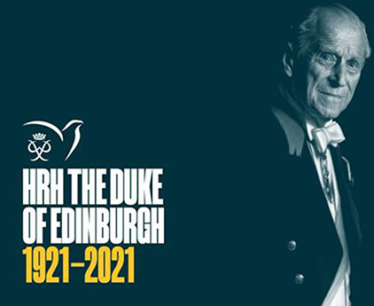 The duke of Edinburgh