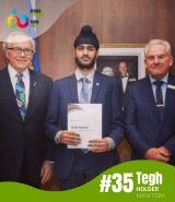 Finding My Place in the World, Tegh’s Award Story